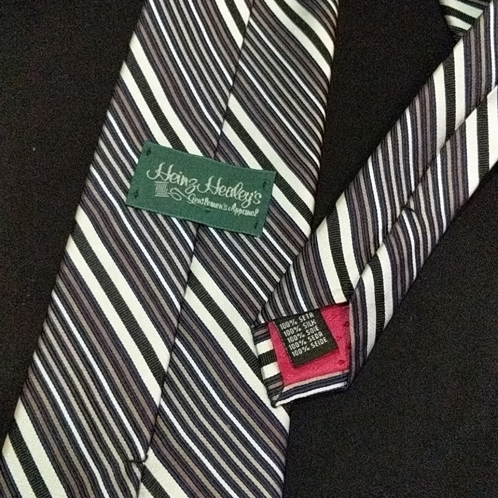 Vintage Men's Heinz Healey's Handmade Tie View 2